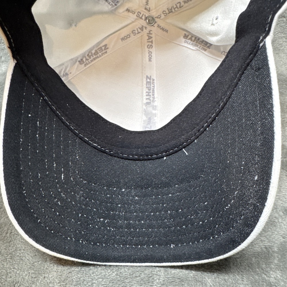 Vintage ASU Eclipse Zephyr Hat Size M/L White Sun Devils Arizona State NCAA‎ - Picture 9 of 12